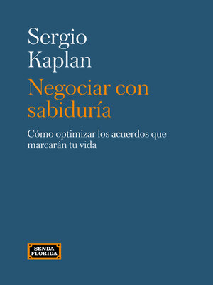 cover image of Negociar con sabiduría